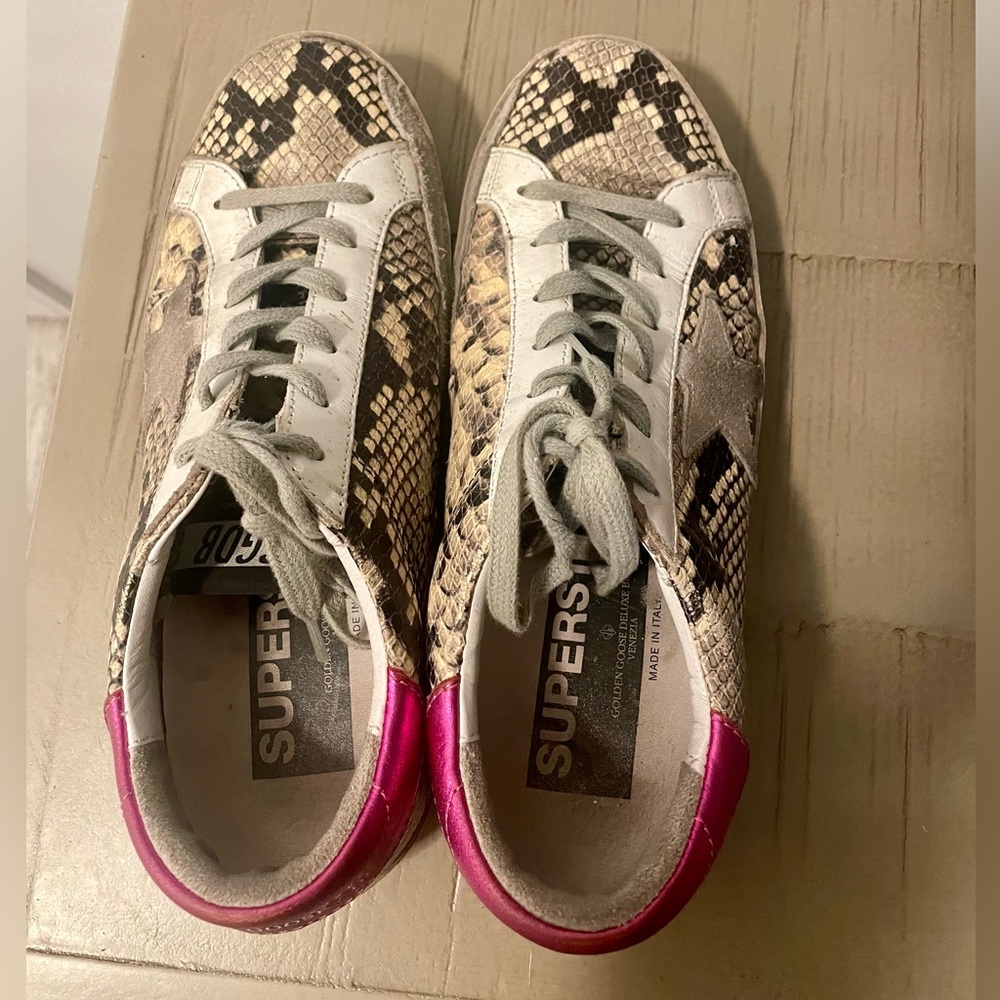 Golden Goose snake sneakers size 39 - Picture 3 of 4